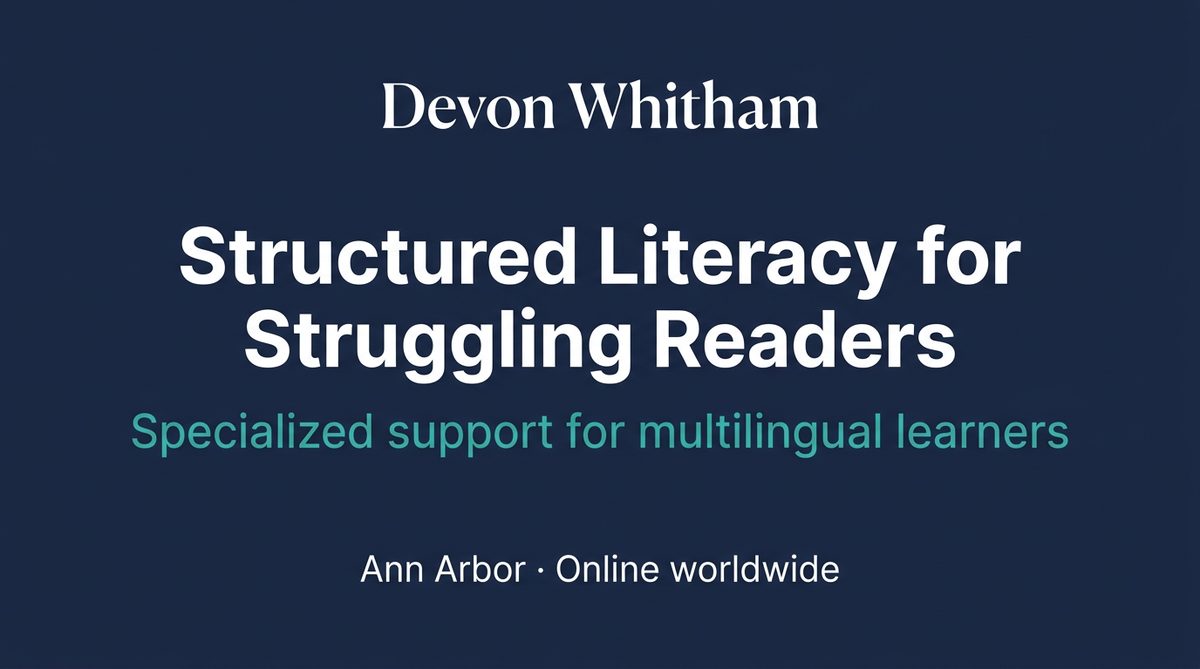 Devon Whitham Literacy Services logo
